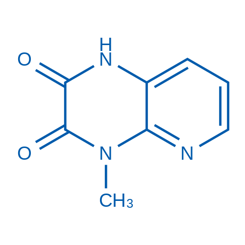 4-Methylpyrido[2,3-b]pyrazine-2,3(1H,4H)-dione 250mg