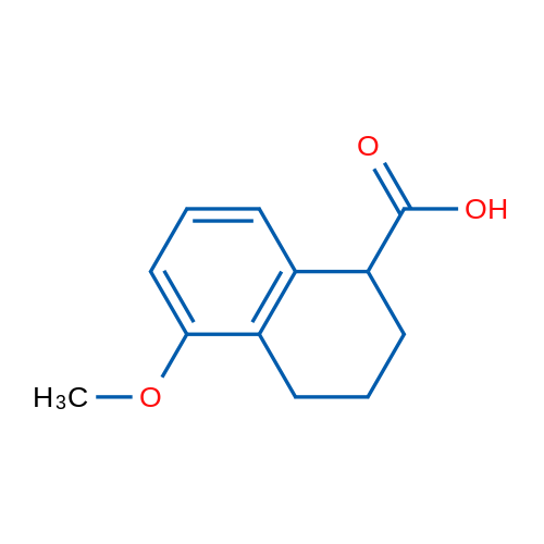 5-Methoxy-1,2,3,4-tetrahydronaphthalene-1-carboxylic acid 1g