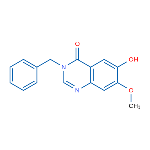3-Benzyl-6-hydroxy-7-methoxyquinazolin-4(3H)-one 1g