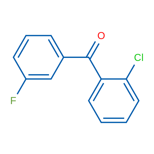 2-Chloro-3'-fluorobenzophenone 1g