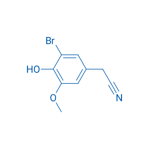 2-(3-Bromo-4-hydroxy-5-methoxyphenyl)acetonitrile 5g