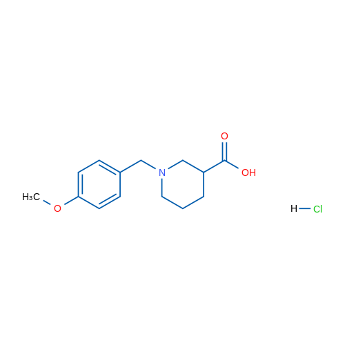 1-(4-Methoxybenzyl)piperidine-3-carboxylic acid hydrochloride 5g