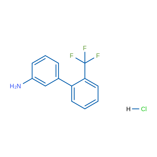 2'-(Trifluoromethyl)-[1,1'-biphenyl]-3-amine hydrochloride 1g