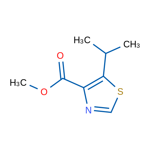 Methyl 5-isopropylthiazole-4-carboxylate 1g