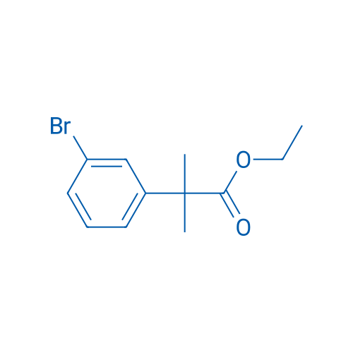 Ethyl 2-(3-bromophenyl)-2-methylpropanoate 250mg