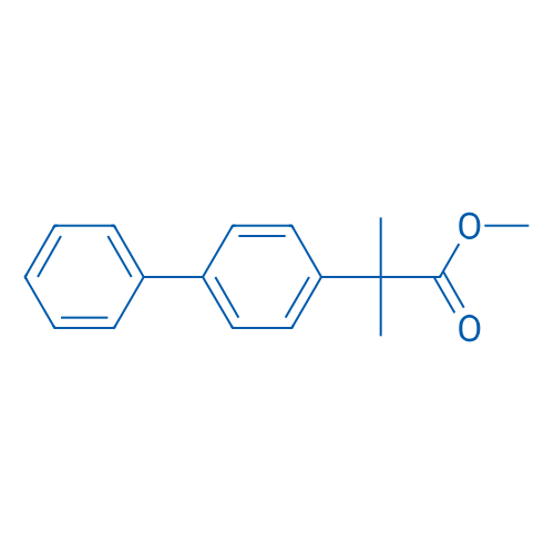 Methyl 2-([1,1'-biphenyl]-4-yl)-2-methylpropanoate 1g