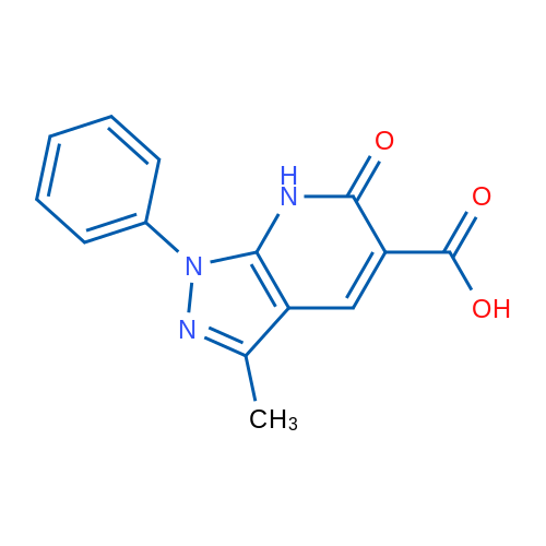3-Methyl-6-oxo-1-phenyl-1H,6H,7H-pyrazolo[3,4-b]pyridine-5-carboxylic acid 1g