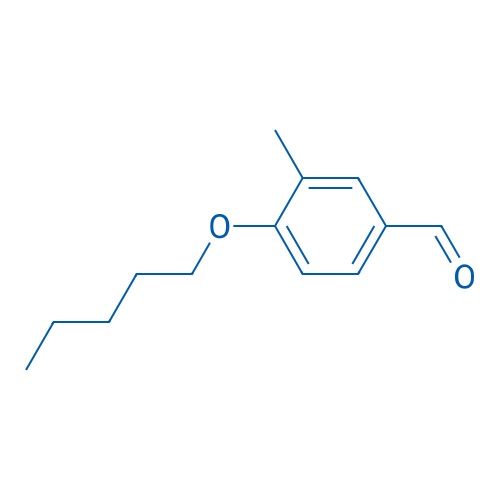 3-Methyl-4-(pentyloxy)benzaldehyde 1g