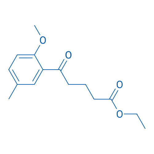 Ethyl 5-(2-Methoxy-5-methylphenyl)-5-oxovalerate 1g