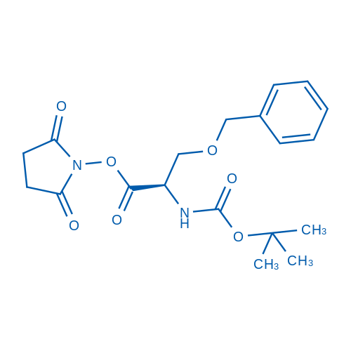 (R)-2,5-Dioxopyrrolidin-1-yl 3-(benzyloxy)-2-((tert-butoxycarbonyl)amino)propanoate 5g