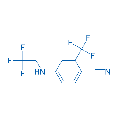 4-((2,2,2-Trifluoroethyl)amino)-2-(trifluoromethyl)benzonitrile 1g