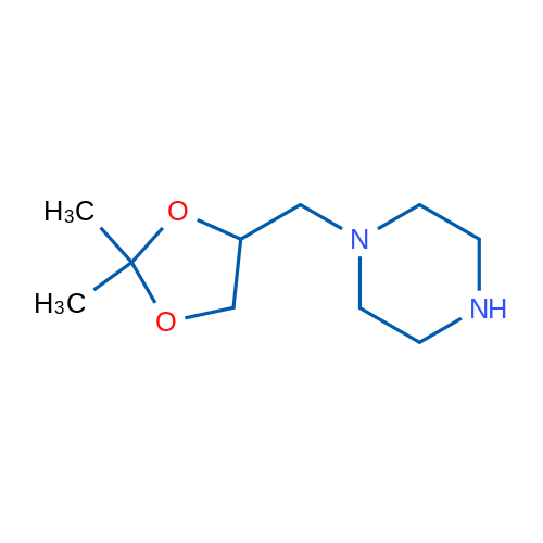 1-(2,2-Dimethyl-[1,3]dioxolan-4-ylmethyl)-piperazine 1g