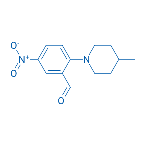 2-(4-Methylpiperidin-1-yl)-5-nitrobenzaldehyde 1g