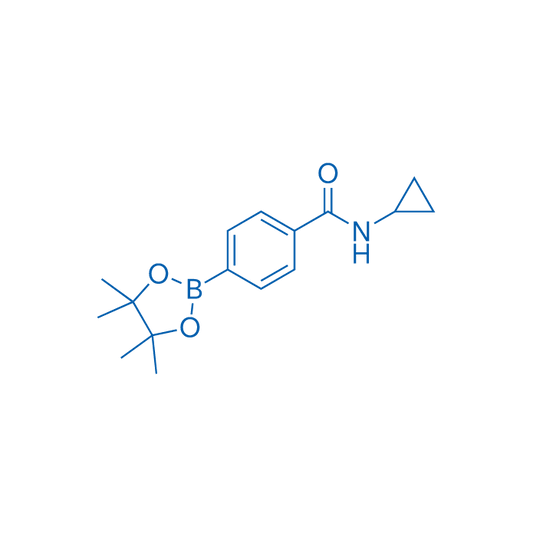 N-Cyclopropyl-4-(4,4,5,5-tetramethyl-1,3,2-dioxaborolan-2-yl)benzamide 1g