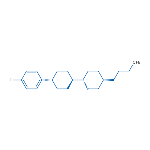 (trans,trans)-4-Butyl-4'-(4-fluorophenyl)-1,1'-bi(cyclohexane) 1g