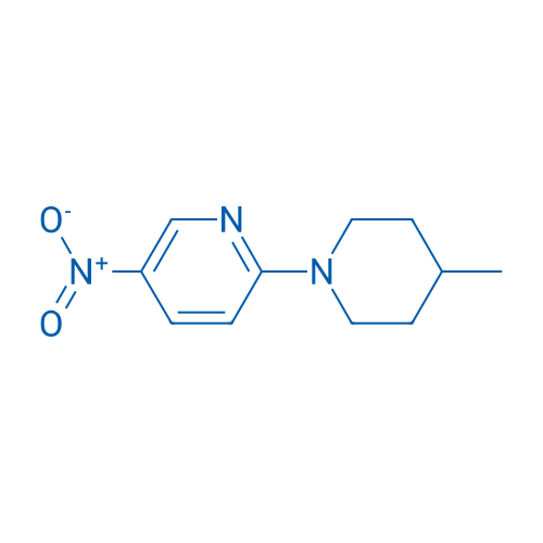 2-(4-methylpiperidin-1-yl)-5-nitropyridine 250mg