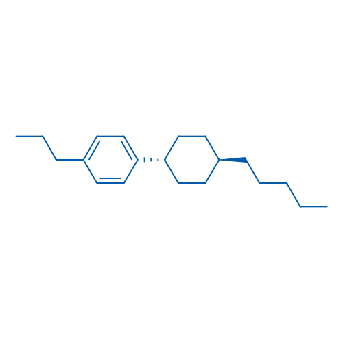 1-(trans-4-Pentylcyclohexyl)-4-propylbenzene 1g
