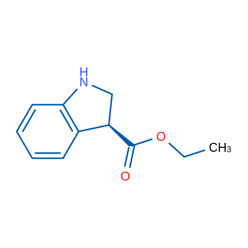 (S)-Ethyl indoline-3-carboxylate 1g