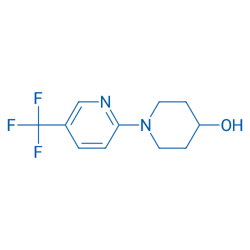 1-(5-(Trifluoromethyl)pyridin-2-yl)piperidin-4-ol 250mg