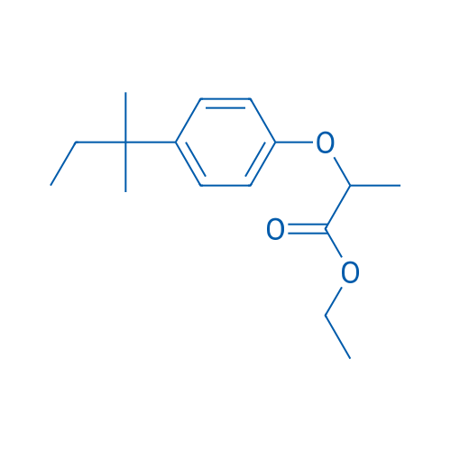 Ethyl 2-(4-tert-pentylphenoxy)propanoate 1g
