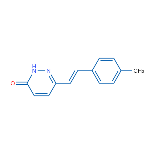 6-[(E)-2-(4-Methylphenyl)ethenyl]-2,3-dihydropyridazin-3-one 100mg