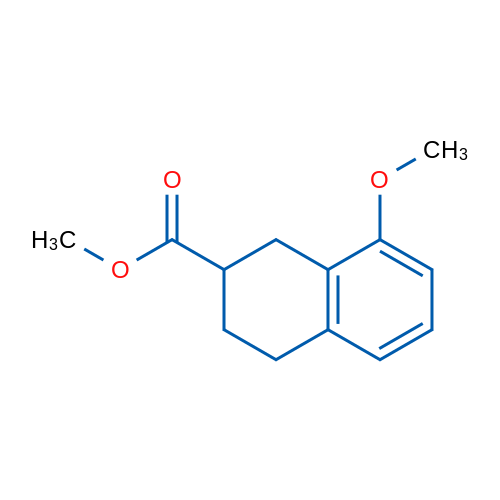 Methyl 8-methoxy-1,2,3,4-tetrahydronaphthalene-2-carboxylate 1g