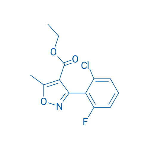 Ethyl 3-(2-chloro-6-fluorophenyl)-5-methylisoxazole-4-carboxylate 1g