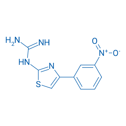 1-(4-(3-Nitrophenyl)thiazol-2-yl)guanidine 1g