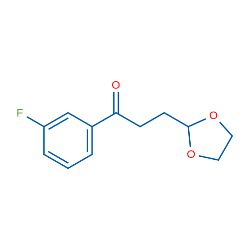 3-(1,3-Dioxolan-2-yl)-1-(3-fluorophenyl)propan-1-one 1g