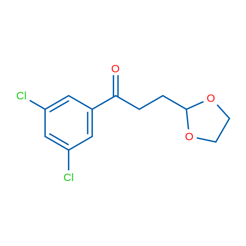 1-(3,5-Dichlorophenyl)-3-(1,3-dioxolan-2-yl)propan-1-one 1g