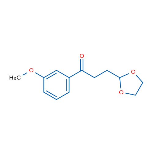3-(1,3-Dioxolan-2-yl)-1-(3-methoxyphenyl)propan-1-one 1g