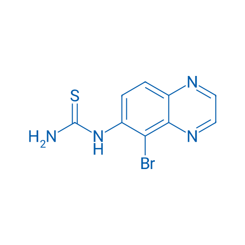 1-(5-Bromoquinoxalin-6-yl)thiourea 250mg
