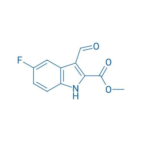 Methyl 5-fluoro-3-formyl-1H-indole-2-carboxylate 1g
