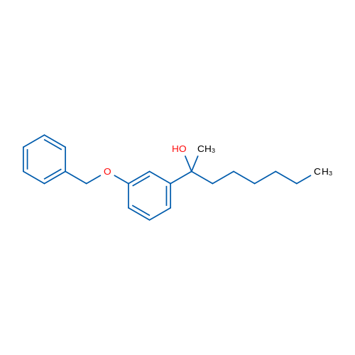 2-(3-(Benzyloxy)phenyl)octan-2-ol 5g