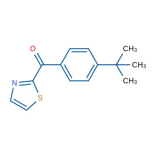 (4-(tert-Butyl)phenyl)(thiazol-2-yl)methanone 5g