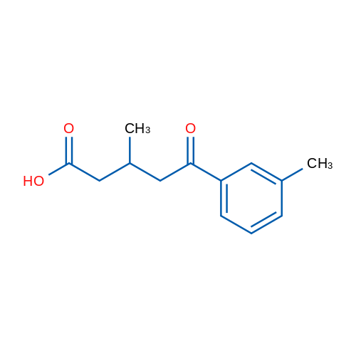 3-Methyl-5-oxo-5-(m-tolyl)pentanoic acid 1g