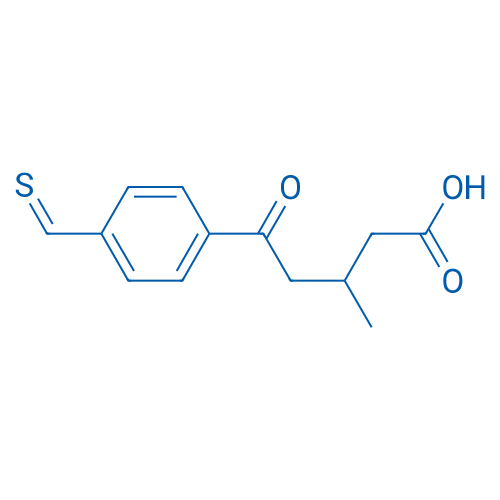 3-Methyl-5-oxo-5-(4-thioformylphenyl)pentanoic acid 1g