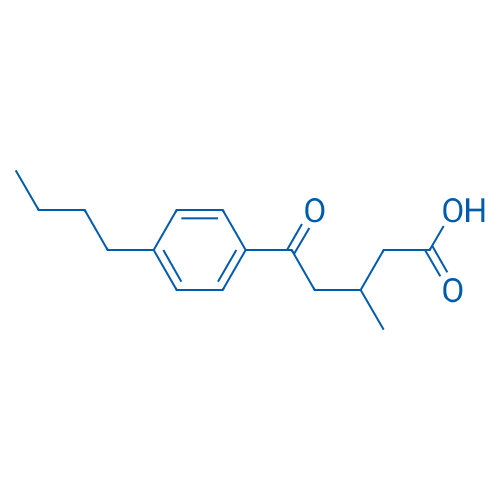 5-(4-Butylphenyl)-3-methyl-5-oxopentanoic acid 1g
