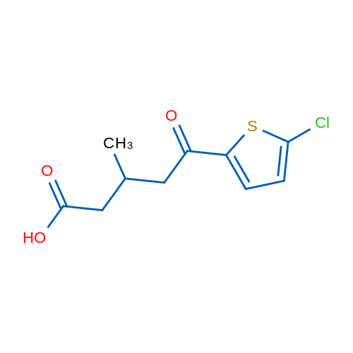 5-(5-Chlorothiophen-2-yl)-3-methyl-5-oxopentanoic acid 1g
