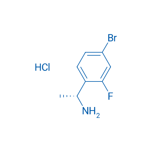 (R)-1-(4-Bromo-2-fluorophenyl)ethanamine hydrochloride 1g