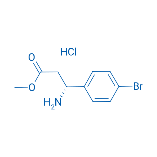 Methyl (3R)-3-amino-3-(4-bromophenyl)propanoate HCl 250mg