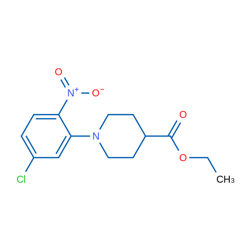 Ethyl 1-(5-chloro-2-nitrophenyl)piperidine-4-carboxylate 1g