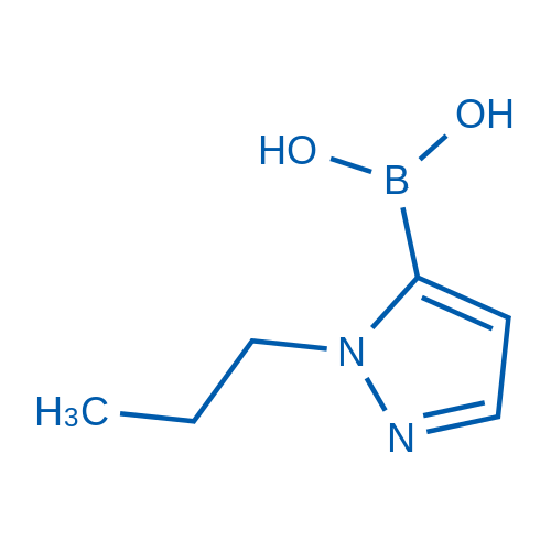 (1-Propyl-1H-pyrazol-5-yl)boronic acid 100mg