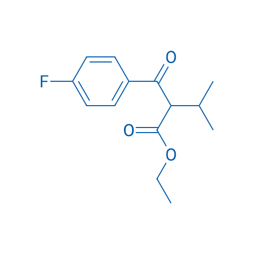 Ethyl 2-(4-fluorobenzoyl)-3-methylbutanoate 1g