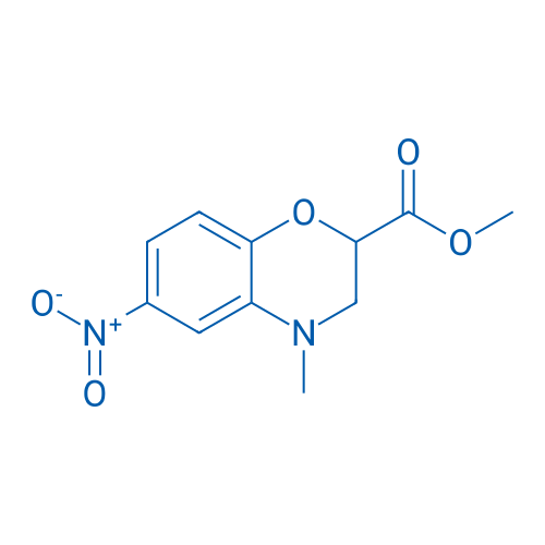 Methyl 4-methyl-6-nitro-3,4-dihydro-2H-benzo[b][1,4]oxazine-2-carboxylate 100mg