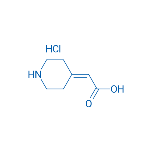 2-(Piperidin-4-ylidene)acetic acid hydrochloride 100mg