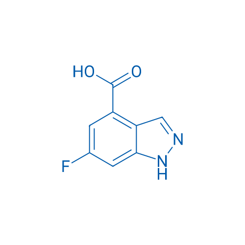 6-Fluoro-1H-indazole-4-carboxylic acid 100mg