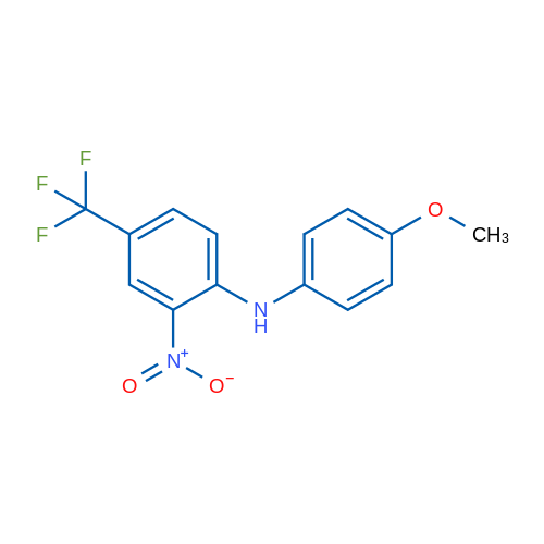 N-(4-Methoxyphenyl)-2-nitro-4-(trifluoromethyl)aniline 1g
