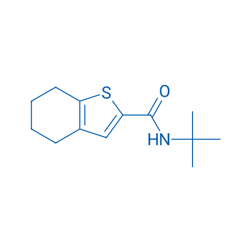 N-(tert-Butyl)-4,5,6,7-tetrahydrobenzo[b]thiophene-2-carboxamide 5g