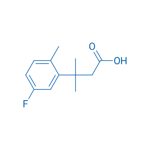 3-(5-Fluoro-2-methylphenyl)-3-methylbutanoic acid 5g